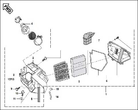 Manufacturers Exporters and Wholesale Suppliers of Air Filter Assembly Bangalore Karnataka